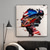 cheap People Paintings-Handmade Oil Painting Canvas Wall Art Decoration Abstract Figure Thick Oil Knife Painting for Home Decor Rolled Frameless Unstretched Painting