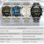 tanie Zegarki kwarcowe-Zegarek kwarcowy OLEVS dla mężczyzn chronograf luksusowy zegarek na rękę duży cyferblat kalendarz dnia daty metalowy stal nierdzewna wodoodporny zegarek modny i elegancki prezent