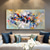 cheap Abstract Paintings-Handmade Oil Painting Canvas Wall Art Decoration Modern  Abstract for Home Decor Rolled Frameless Unstretched Painting