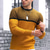 cheap Men&#039;s Pullover Sweater-Men&#039;s Knitwear Waffle Knit Cropped Color Block Color Block Crew Neck Keep Warm Modern Contemporary Work Daily Wear Clothing Apparel Fall &amp; Winter Black White S M L