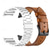 cheap Samsung Watch Bands-Watch Band for Samsung Galaxy Watch 7/6/5/4  40/44mm, Watch 5 Pro 45mm, Watch 6 Classic 43/47mm, Watch 4 Classic 42/46mm Stainless Steel Genuine Leather Replacement  Strap Metal Clasp Link Bracelet
