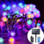 cheap LED String Lights-Firefly Dandelion Fairy String Lights 10M-50M Solar and Plug-in Dual Purpose Outdoor Waterproof Blossoms String Lights  Flowers Creative String Lights Holiday Lights Outdoor Party Holiday Solar EU  Sola US  1set