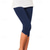 baratos Leggings lisas-Mulheres Calças de ioga Proteção Solar Compressão abdominal Butt Lift Cintura Alta Ioga Ginástica Treino de Ginástica Legging Capri Calças Violeta Preto Branco Esportes Roupas Esportivas Elasticidade