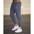 cheap Sweatpants &amp; Joggers-Men&#039;s Joggers Sweatpants Drawstring Side Pockets Bottoms Outdoor Athleisure Winter Breathable Soft Running Walking Jogging Sportswear Activewear Solid Colored Sillver Gray Dark Grey Navy