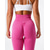 cheap Yoga Leggings &amp; Tights-Women&#039;s Seamless Leggings Tummy Control Butt Lift High Waist Yoga Fitness Gym Workout Cropped Leggings Bottoms Black Green Fuchsia Spandex Winter Sports Stretchy Slimming Activewear
