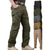 cheap Hiking Trousers &amp; Shorts-Men&#039;s Hiking Cargo Pants Dark Brown Black Green Cargo Pants Bottoms Military Waterproof Zipper Pocket Lightweight Clothing Clothes Work Camping / Hiking Hunting Fishing Climbing
