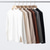 Χαμηλού Κόστους Ανδρικά μπλουζάκια casual-Ανδρικά Μπλουζάκι Πουκάμισο Μονόχρωμο Λαιμόκοψη Χρώμα σοκολάτας Mi Xing Μαύρο Καμηλό Καφέ Καθημερινά Ρούχα Ρούχα Καθημερινά