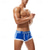 abordables Boxers homme-Homme 1 paquet Sous-Vêtements Culotte basique Sous-vêtements boxeurs Slips Coton Antibactérien Étanches Lettre Taille basse Noir Blanche
