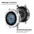 preiswerte Samsung-Uhrenarmbänder-Uhrenarmband für Samsung Galaxy Watch 5 40/44mm Watch 4 Classic 42/46mm Watch 4 40/44mm „Aktiv 40 mm" ansehen Edelstahl Strass Ersatz Gurt mit Fall Bling-Diamant Schmuck Armband Armband
