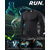 billige Casual T-skjorter for menn-Herre Ensfarget Kompresjonsskjorte Treningstrøyer Sommer Vår Høst Vinter Langermet Atletisk Spandex Hurtigtørkende Myk Nettingtights Fukttransport Pustende Treningsøkt Løp Jogge Trening Bl