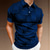 voordelige klassieke polo-Voor heren POLO Shirt Golfshirt Geometrie Strijkijzer Groen Zwart blauw Wijn Marine Blauw 3D-afdrukken Buiten Straat Korte Mouw Button-omlaag Afdrukken Kleding Modieus Casual Ademend