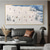 cheap Landscape Paintings-Mintura Handmade Ski Resort Scenery Oil Paintings On Canvas Wall Art Decoration Modern Abstract Picture For Home Decor Rolled Frameless Unstretched Painting
