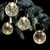 cheap Landscape Lights-Christmas Outdoor Cracked Glass Solar Lights, Solar Garden Lights Waterproof LED Hanging Globe Lights for Christmas Outdoor Garden &amp; Patio Christmas Decor