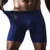 abordables Boxers homme-Homme 1 paquet Sous-Vêtements Culotte basique Sous-vêtements boxeurs Slips Capitale Antibactérien Étanches Bloc de couleur Lettre Taille médiale Noir Bleu Roi