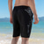 ieftine Pantaloni de Plajă-Bărbați Pantaloni Scurți de Înot Boxeri înot Pantaloni Scurti Cordon Talie elastică Mată Confort Respirabil Lungimea genunchiului Casual Zilnic Plajă Modă Șic Stradă Trifoi Negru Micro-elastic