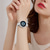 preiswerte Samsung-Uhrenarmbänder-Uhrenarmband für Samsung Galaxy Watch 5 40/44mm Watch 4 Classic 42/46mm Watch 4 40/44mm „Aktiv 40 mm" ansehen Edelstahl Strass Ersatz Gurt mit Fall Bling-Diamant Schmuck Armband Armband