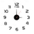 abordables Sculptures-Horloge murale lumineuse créative 3D, horloge silencieuse en acrylique phosphorescente pour décoration de salon