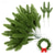 cheap Christmas Decorations-5/10pc Christmas Pine Needle Branches Fake Plant Christmas Tree Ornament Decorations for Home DIY Wreath Gift Box Wedding Flowers