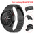 cheap Samsung Watch Bands-Watch Band for Samsung Galaxy Watch 7/6/5/4  40/44mm, Watch 5 Pro 45mm, Watch 6 Classic 43/47mm, Watch 4 Classic 42/46mm Stainless Steel Genuine Leather Replacement  Strap Metal Clasp Link Bracelet