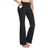 cheap Plain Leggings-Women&#039;s Yoga Pants Side Pockets Wide Leg High Waist Yoga Fitness Gym Workout Bottoms Dark Grey Navy Black Spandex Sports Activewear High Elasticity
