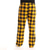 cheap Pajamas-Men&#039;s Loungewear Flannel Pajama Pants Plaid Pants Lounge Pants Grid / Plaid Warm Soft Home Bed Spa Flannel Warm Pocket Elastic Waist Winter Yellow Red