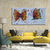 cheap Animal Paintings-Mintura Handmade Butterfly Oil Paintings On Canvas Wall Art Decoration Modern Abstract Animals Picture For Home Decor Rolled Frameless Unstretched Painting