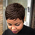 economico Parrucche di altissima qualità-capelli corti pixie cut parrucche parrucca corta afroamericana acconciature femminili
