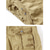baratos Clássico-Homens Bermuda Cargo Shorts de Trilha Perna Cordão Bolso multi Vários bolsos Tecido Respirável Exterior Comprimento da panturrilha Casual Diário Roupa de rua à moda Preto Vinho Sem Elasticidade