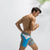 cheap Men&#039;s Boxer Swim Trunks-Men&#039;s Swim Trunks Board Shorts Swim Brief Pocket Drawstring Elastic Waist Color Block Comfort Breathable Short Casual Daily Holiday Fashion Streetwear Black Deep Blue Micro-elastic
