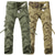 cheap Cargo Pants-Men&#039;s Tactical Cargo Pants Work Pants Multi Pocket Straight Leg Solid Color Full Length 100% Cotton Vintage Tactical Black Grey Micro-elastic