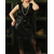 olcso Ruhák-Ordító 20-as évek 1920-as évek Koktélruha Flapper ruha Ruhák Álarcosbál A nagy Gatsby Charleston Esküvői Vendég Flitter Szabályos Női Mindszentek napja Farsang Álarcos mulatság Farsang Esküvő Esküvői