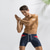 cheap Men&#039;s Boxer Swim Trunks-Men&#039;s Swim Trunks Board Shorts Swim Brief Pocket Drawstring Elastic Waist Color Block Comfort Breathable Short Casual Daily Holiday Fashion Streetwear Black Deep Blue Micro-elastic