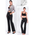 cheap Plain Leggings-Women&#039;s Yoga Pants Side Pockets Wide Leg High Waist Yoga Fitness Gym Workout Bottoms Dark Grey Navy Black Spandex Sports Activewear High Elasticity