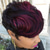 ieftine Peruci Calitative-perucă pixie roșie ombre perucă sintetică naturală scurtă stratificată cu breton peruci scurte ombre burgundy pixie tuns peruci pentru femei peruci scurte pentru femei de culoare peruci pentru femei