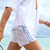 economico Beach Shorts-Per uomo Boxer da surf Pantaloncini da mare Boxer da mare Pantaloncini estivi Tasche A cordoncino Vita elastica Banda Comfort Traspirante Breve Informale Giornaliero Per eventi Hawaiano Classico Nero