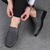 tanie Buty casual slip-on-Męskie Mokasyny i buty wsuwane Wygodne loafery Rozmiar plus Płócienne mokasyny Komfortowe buty Zabytkowe Klasyczny Codzienny Na zewnątrz Codzienny Płótno Mokasyny Czarny Brązowy Szary Kolorowy blok