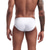 cheap Men&#039;s Briefs Underwear-Men&#039;s 1pack Basic Panties Briefs Print Cotton Antibacterial Leak Proof Letter Mid Waist Black White