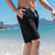 ieftine Pantaloni de Plajă-Bărbați Pantaloni Scurți de Înot Boxeri înot Pantaloni Scurti Cordon Talie elastică Mată Confort Respirabil Lungimea genunchiului Casual Zilnic Plajă Modă Șic Stradă Trifoi Negru Micro-elastic