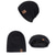 cheap Men-Men&#039;s Hat Beanie / Slouchy Beanie Hat Winter Hats Cap Knit Cuffed Outdoor clothing Casual Daily Knitted Fleece Plain Warm Black