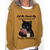 abordables Humour et Citations Tops-chemise femme imprimé chat décontracté sport basique manches longues col rond noir automne&amp;amp;tissu doux et respirant pour le confort hivernal