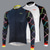 abordables Maillots Hombre-Hombre Maillot de Ciclismo Manga Larga Bicicleta Camiseta con 3 bolsillos traseros MTB Bicicleta Montaña Ciclismo Carretera triatlón Filtro Solar Secado rápido Transpirable Ligero Blanco Azul Real