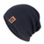 cheap Men-Men&#039;s Hat Beanie / Slouchy Beanie Hat Winter Hats Cap Knit Cuffed Outdoor clothing Casual Daily Knitted Fleece Plain Warm Black