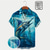 cheap Ocean Print-Men&#039;s Animal Fish Seascape Pattern Shirt Summer Hawaiian Shirt Aloha Shirt Short Sleeves Shirt Turndown Fashion Designer Casual Outdoor Street Casual Blue S M L