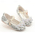 preiswerte Accessoires-Frozen Märchenprinzessin Elsa Mary Jane Schuhe Mädchen Film Cosplay Pailletten Halloween silber rosa blau Schuhe Halloween Karneval Maskerade Polyester Kunststoff Kostüme