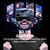 abordables Videojuegos-Gafas de Realidad Virtual 3D VR 3D Cascos de Realidad Virtual Gafas Inteligentes Casco para Smartphones Teléfono Móvil 7 Pulgadas Lentes Binoculares con Controladores Regalo del Día de San Valentín