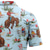 olcso Vintage ing-Kentucky Derby Férfi Tehenészfiú Ing Hawaii ing Aloha ing Rövid ujjú Ing Térfogatcsökkenés Szüret Tropikus Divat Utca Hétköznapi Hawaii Medence S M L