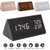 abordables Radios y relojes-LITBest Despertador inteligente 9052 Ajustable De madera LED Marrón oscuro Madera Negro