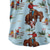 olcso Vintage ing-Kentucky Derby Férfi Tehenészfiú Ing Hawaii ing Aloha ing Rövid ujjú Ing Térfogatcsökkenés Szüret Tropikus Divat Utca Hétköznapi Hawaii Medence S M L