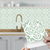 cheap Tile stickers-Vintage Self-Adhesive Tile Sticker Square Peel and Stick Non-Slip Waterproof Removable PVC Bathroom Kitchen Home Decor Floor Wall Stair Tile Sticker