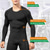 billige Casual T-skjorter for menn-Herre Ensfarget Kompresjonsskjorte Treningstrøyer Sommer Vår Høst Vinter Langermet Atletisk Spandex Hurtigtørkende Myk Nettingtights Fukttransport Pustende Treningsøkt Løp Jogge Trening Bl